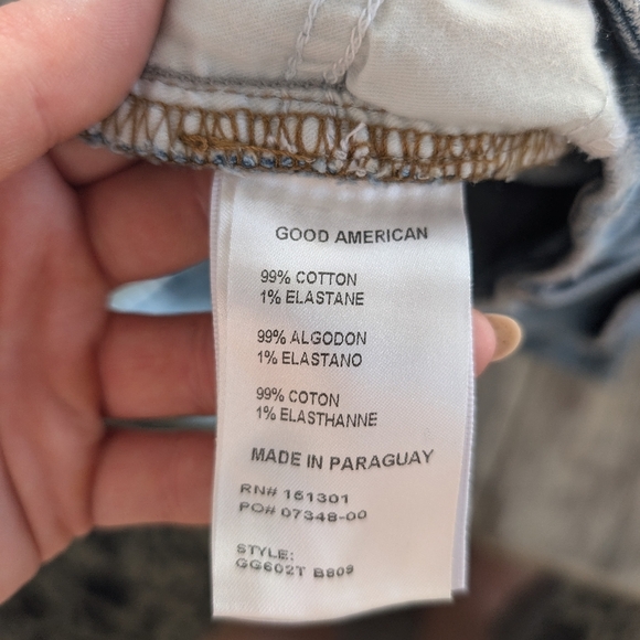 Good American The Weekender High Rise Straight Leg Jeans Women's 29 - Picture 10 of 10